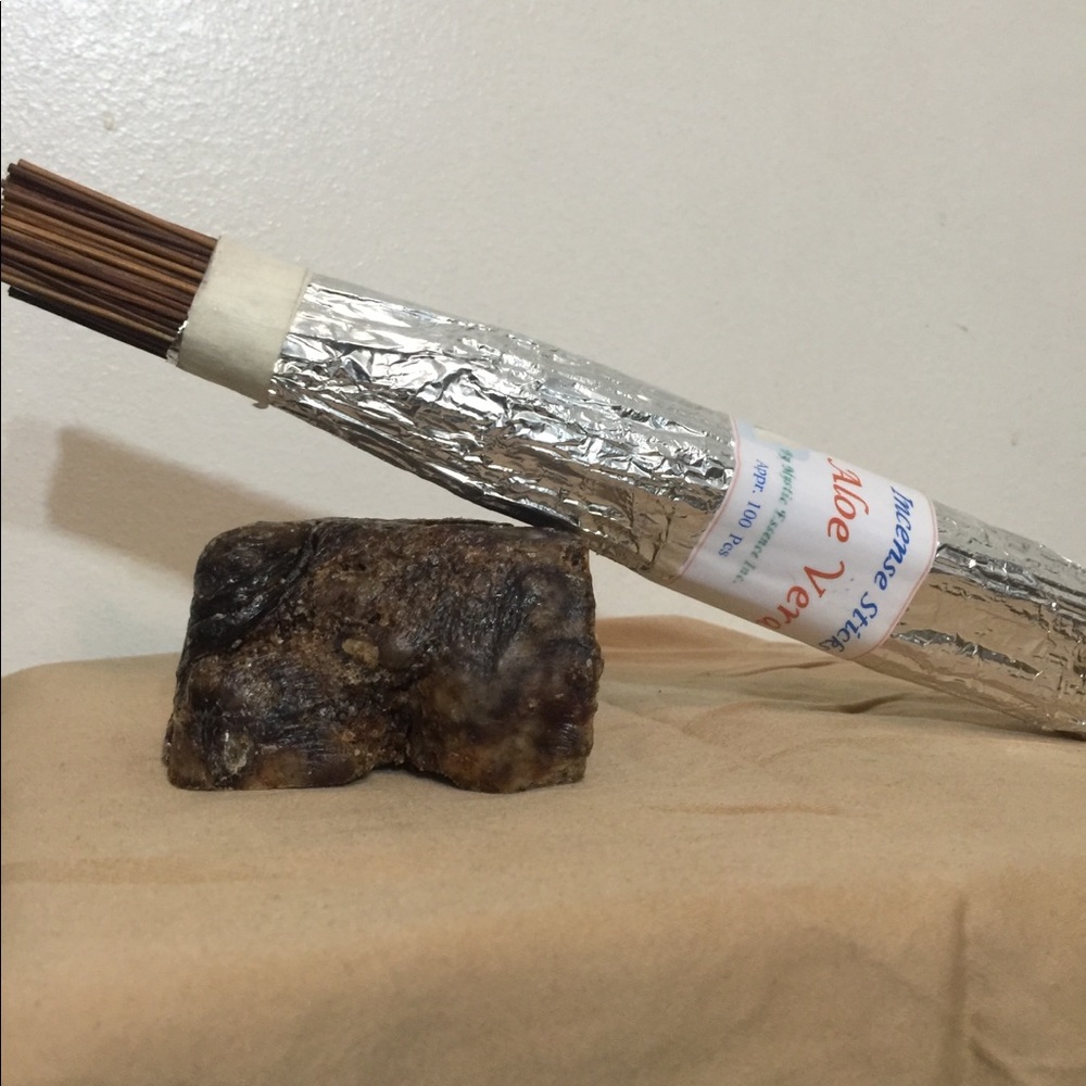 Raw Black Soap | Vera Aloe Incense Duo